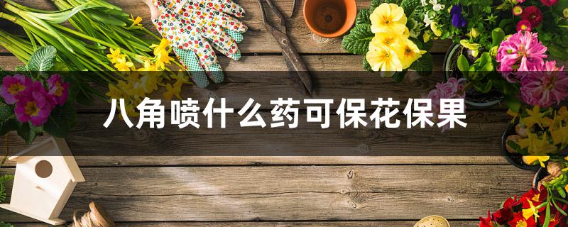 八角喷什么药可保花保果 八角喷什么药可保花保果